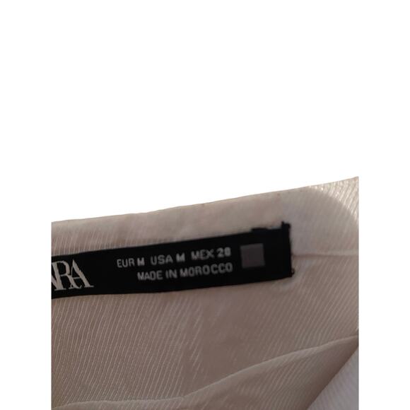 ZARA| PINK PLAID Crop Tank | Size MEDIUM | FALL - Picture 3 of 6